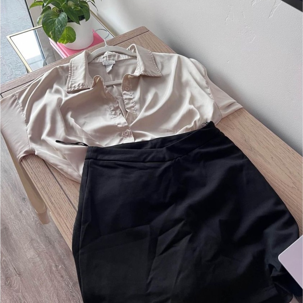 Princess polly Black Skort